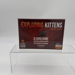 Exploding Kittens Original Edition Card Game 2-5 Players Ages 7+ Complete in Box